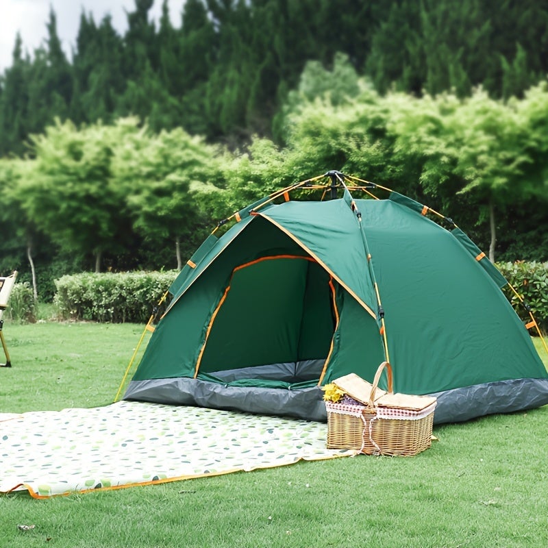 campeggio-in-tenda-886sgs-1.jpg Tenda da campeggio per 2 persone 200 x 150 x 125 cm, apertura e chiusura rapida automatica, protezione UV, con borsa portaoggetti - immagine 1
