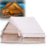 Miuxe Casetta da Campeggio Gonfiabile con Pompa, Tende Ad Aria per Famiglie 4 Stagioni di Facile Installazione Tenda Ad Aria Grande Autoportante per 2 3 Persone All'aperto con Borse per Il Trasporto :