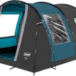 Coleman Cook 4 Family Tent | Tenda a tunnel per 4 persone con zona soggiorno e notte separata | Facile da montare | Tenda da campeggio per 4 persone | Impermeabile 3000