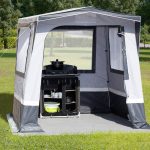 Tenda cucina campeggio 200x200 cucinotto ripostiglio Coriander II Brunner