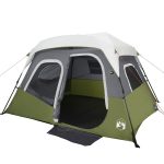 Tenda VidaXL 6 posti con LED e chiusura rapida