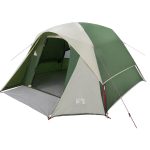 VidaXL Tenda familiare 6 persone impermeabile verde