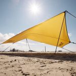 TAMBU Tenda da sole con pali a scomparsa campeggio Pala
