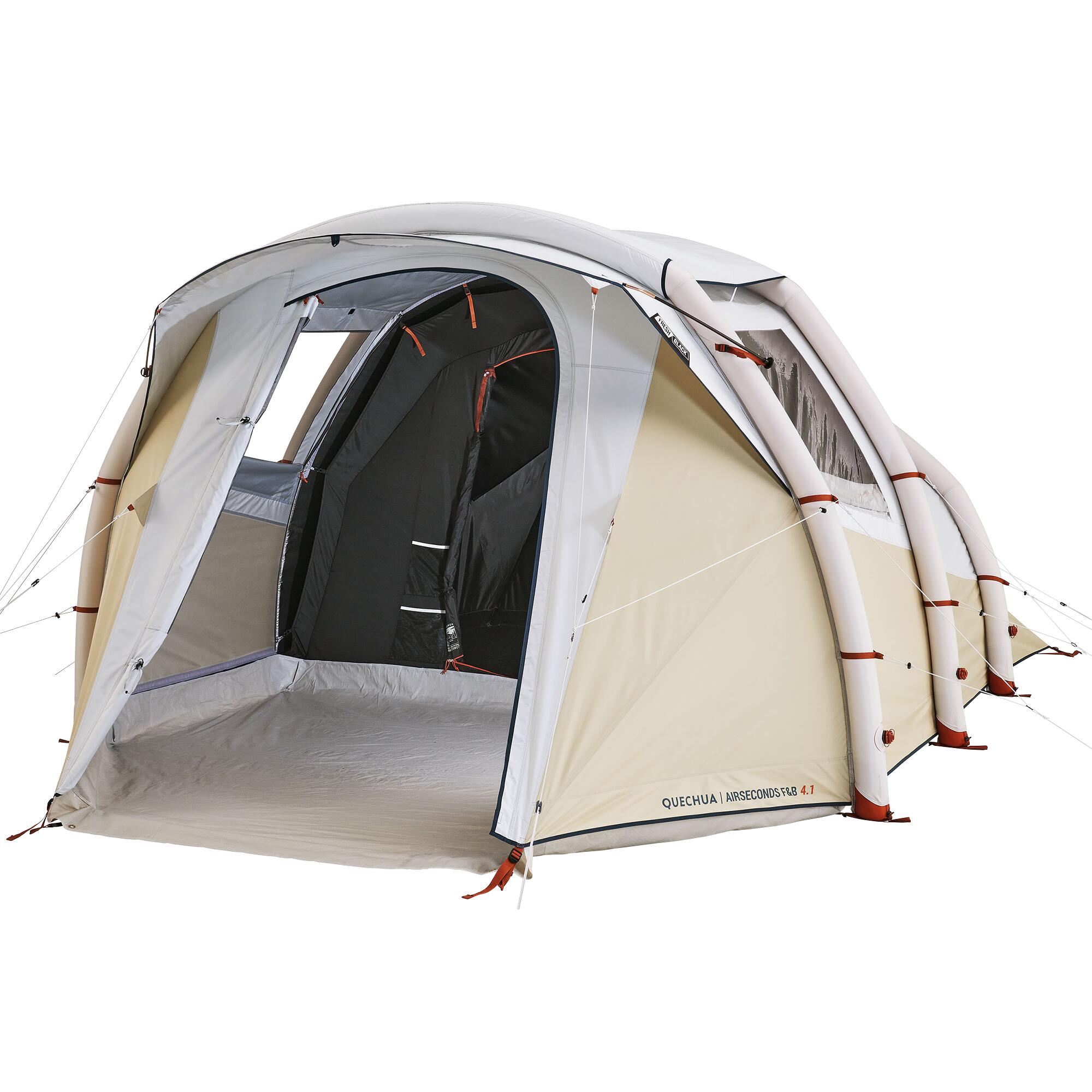 decathlon-tende-da-campeggio-4-posti-109ria-1.jpg Tenda gonfiabile campeggio AIR SECONDS 4.1 F&B | 4 posti | 1 camera - immagine 1