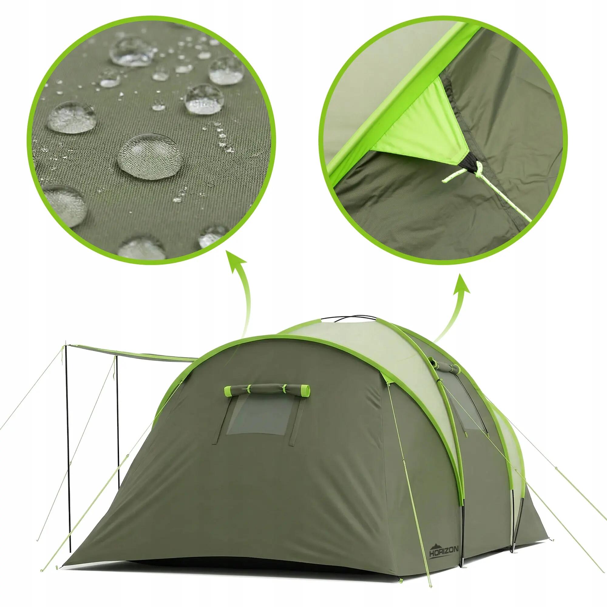 decathlon-tende-da-campeggio-6-posti-390axh-1.jpg Tenda da campeggio Vayox VA0430 Horizon da 6 posti - immagine 1