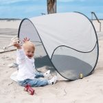 Tenda da spiaggia Pop Up di Lusso Leggera Protezione UV 50+ Crema