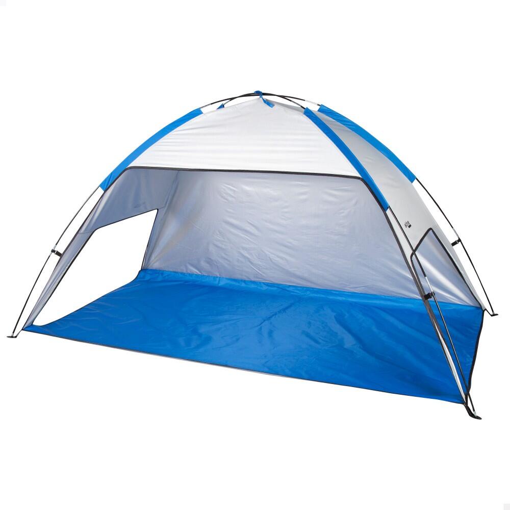 decathlon-tende-mare-593qft-1.jpg Aktive Tenda da vento e da spiaggia per 2 persone UV50 con finestre e pavimento - immagine 1