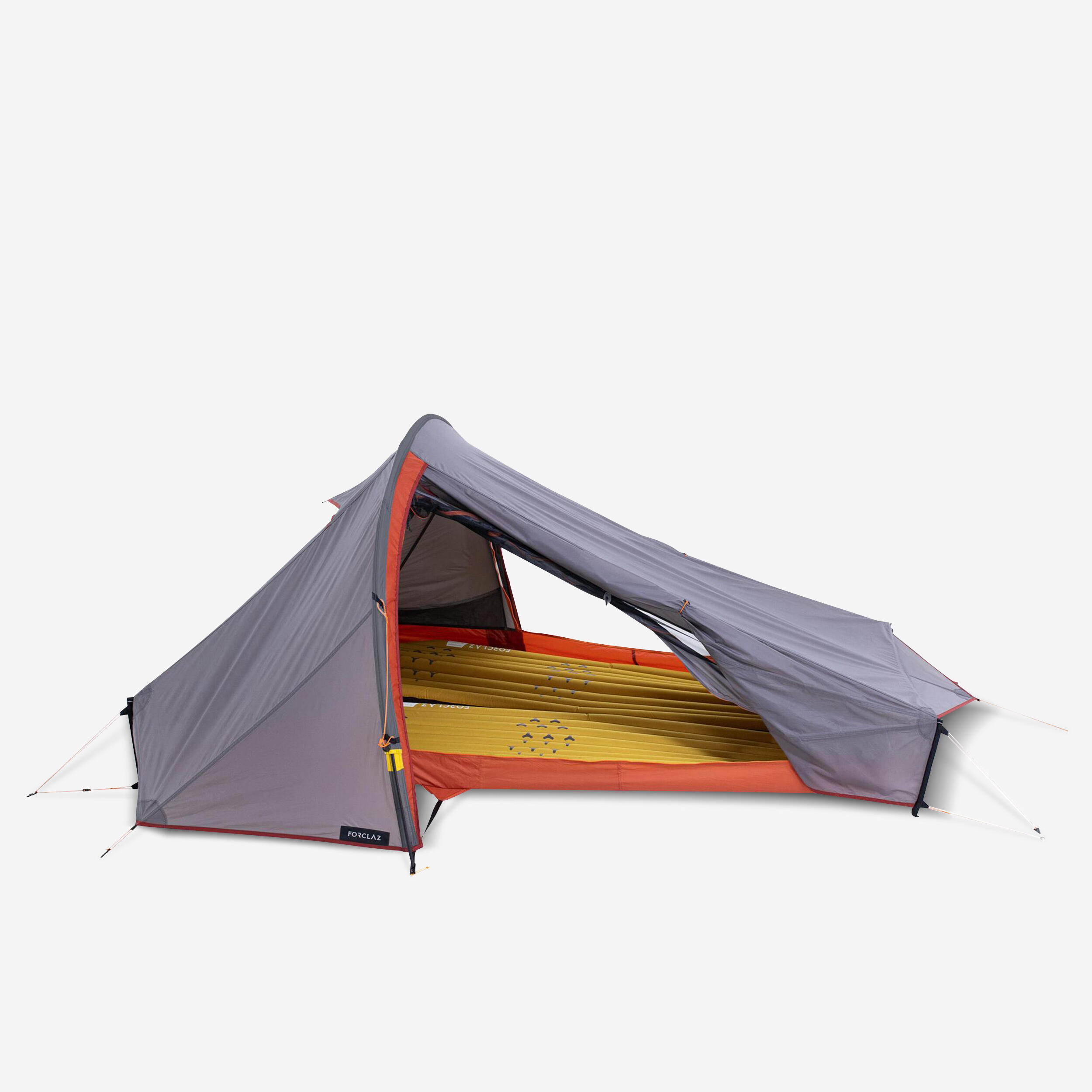 decathlon-tende-trekking-075djm-1.jpg Tenda tunnel trekking MT900 Ultra Light grigia | 2 posti - immagine 1