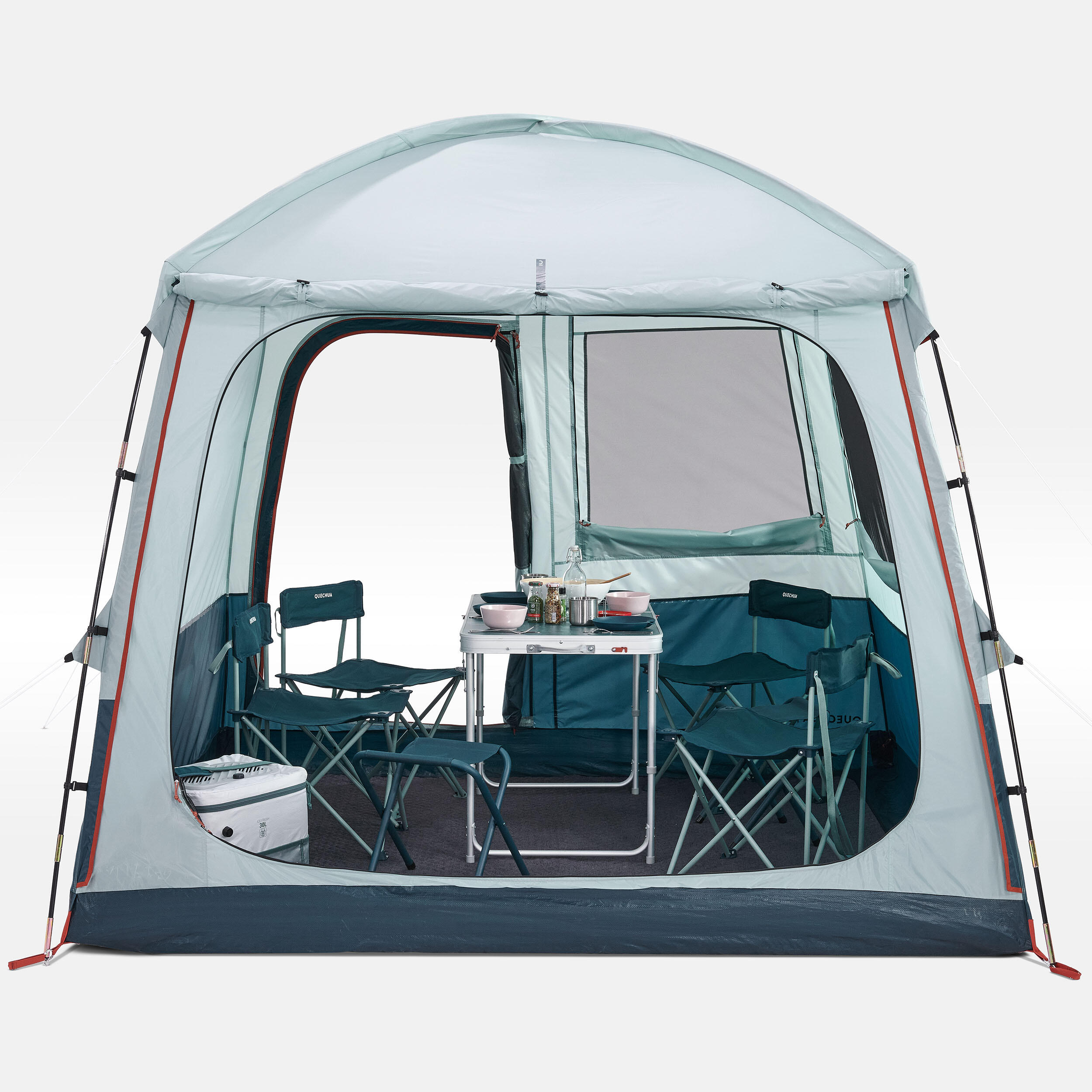 gazebo-da-campeggio-decathlon-683wld-1.jpg Gazebo ad archi campeggio ARPENAZ BASE M | 6 Posti - immagine 1