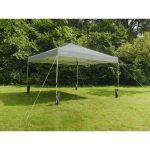 Gazebo campeggio giardino Solvorn 3 x 3 m tripla regolazione in altezza