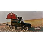 Tenda da tetto Overland "LARGE" Colorazioni tenda da tetto CARBON