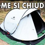 COME SI CHIUDE LA TENDA 2 SECONDS FRESH&BLACK QUECHUA DECATHLON