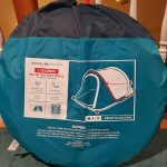 Decathlon Quechua 2 Second Pop Up Camping Tent For 3 People Water Resistant NEW! | eBay