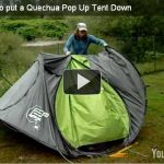 Video come si smonta una tenda Quechua 2 seconds