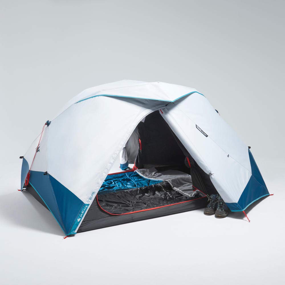 quechua-tende-campeggio-087cic-1.jpg Quechua Tenda da campeggio – 2 secondi Easy – 2 posti – Fresh & Black : Amazon.it: Sport e tempo libero - immagine 1