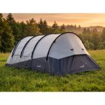 Tenda da campeggio a tunnel Isken 5 Sleeper Protect cabina notte nera