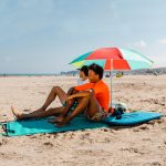 Telo spiaggia blu | Decathlon