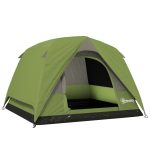 Outsunny Tenda Campeggio 3 Posti Impermeabile 2x2x1.35m Verde | Aosom Italy