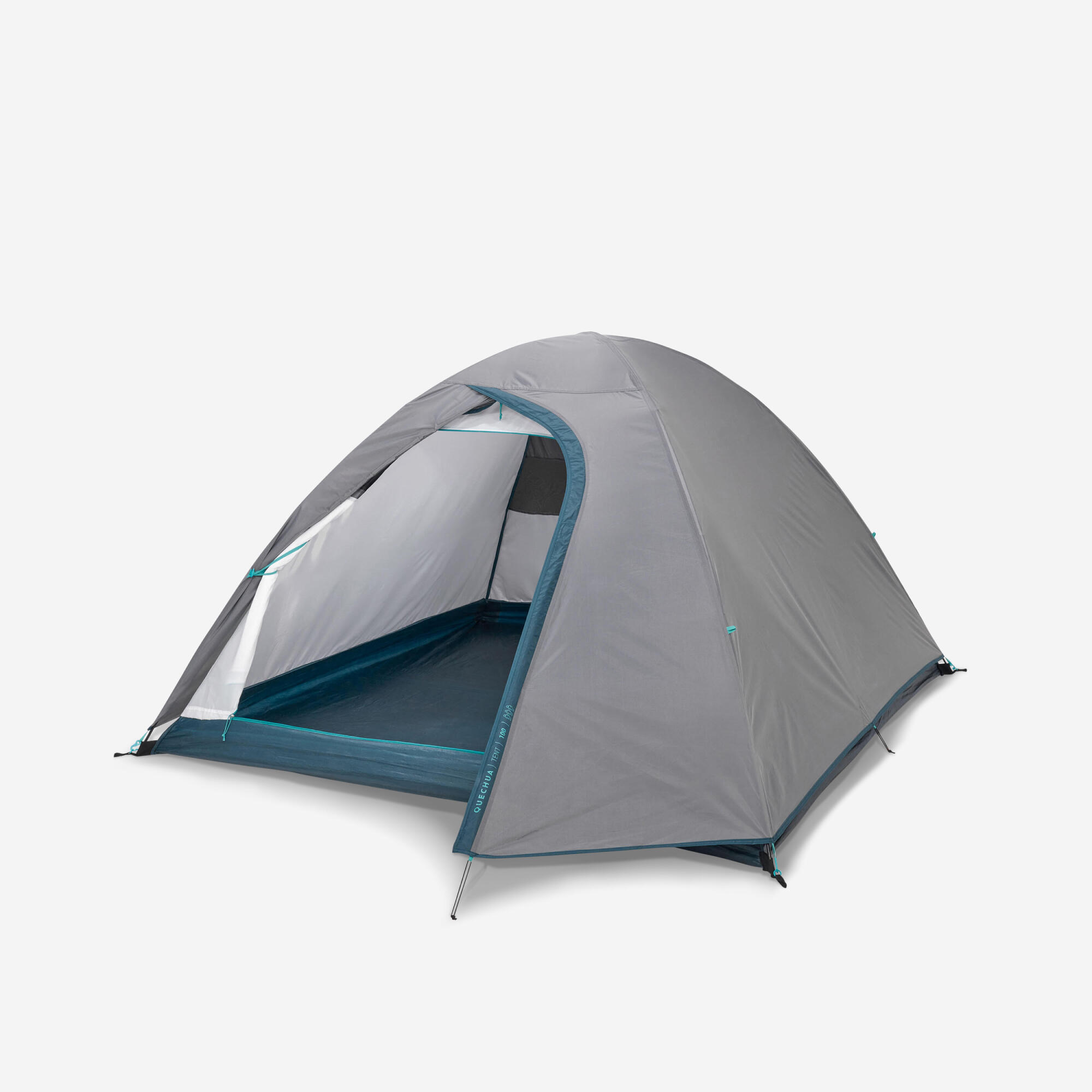 tenda-3-posti-quechua-978bxf-1.jpg Tenda campeggio MH100 3 persone | grigia - immagine 1