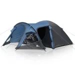yourGEAR Posada 4 tenda cupola 4 posti finestra veranda ventilazione impermeabile 3000mm Blu Grigio