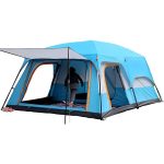 Tenda Yurta all'aperto Tende da Campeggio per Famiglie Numerose per 5 8 Persone per Festival, Escursionismo con Soggiorno e stanze Separate Tende per 4 Stagioni Tenda Impermeabile per ricovero per g : Amazon.it: