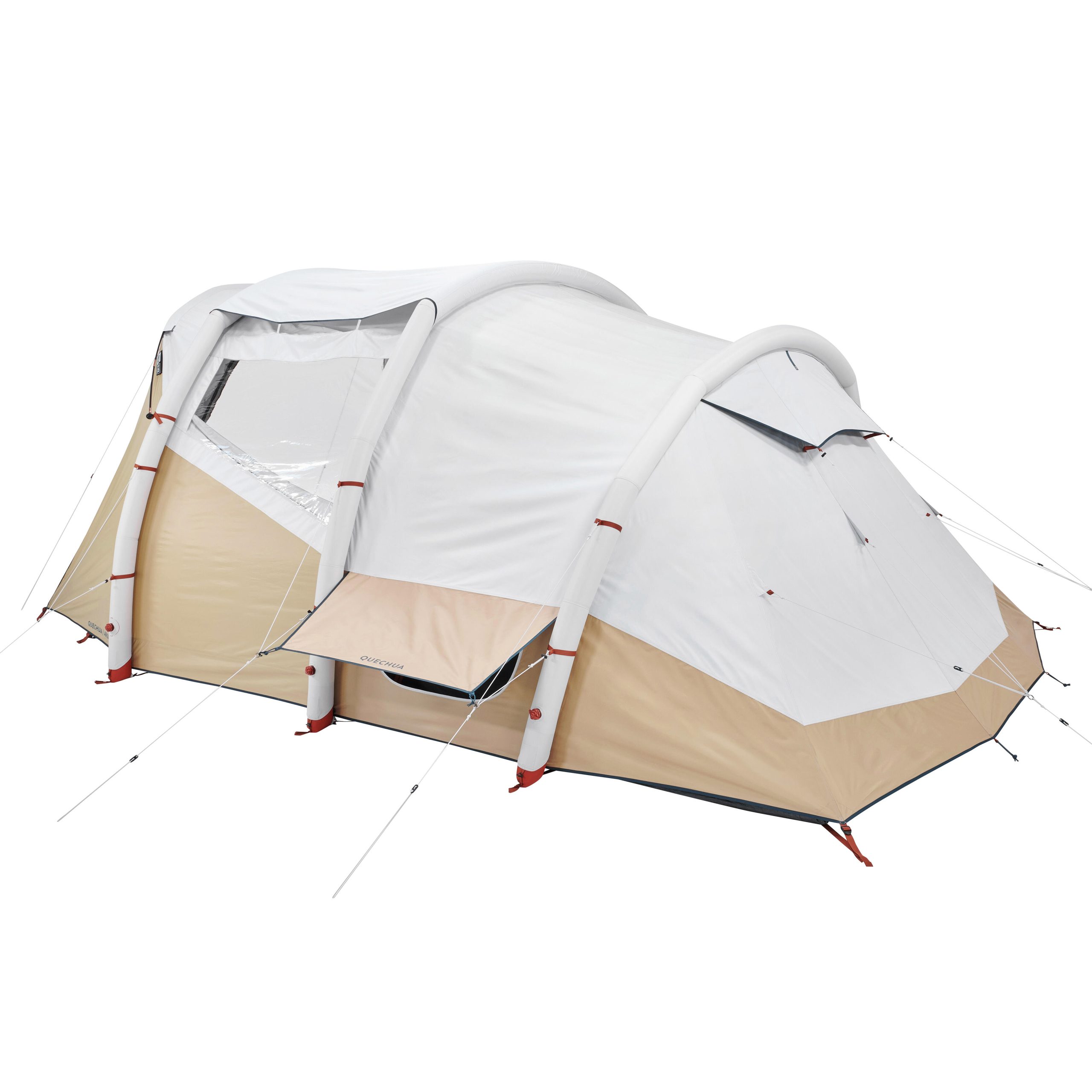 tenda-5-posti-decathlon-322qrw-1.jpg Tenda campeggio gonfiabile AIR SECONDS 5.2 FRESH&BLACK | 5 POSTI | 2 CAMERE - immagine 1