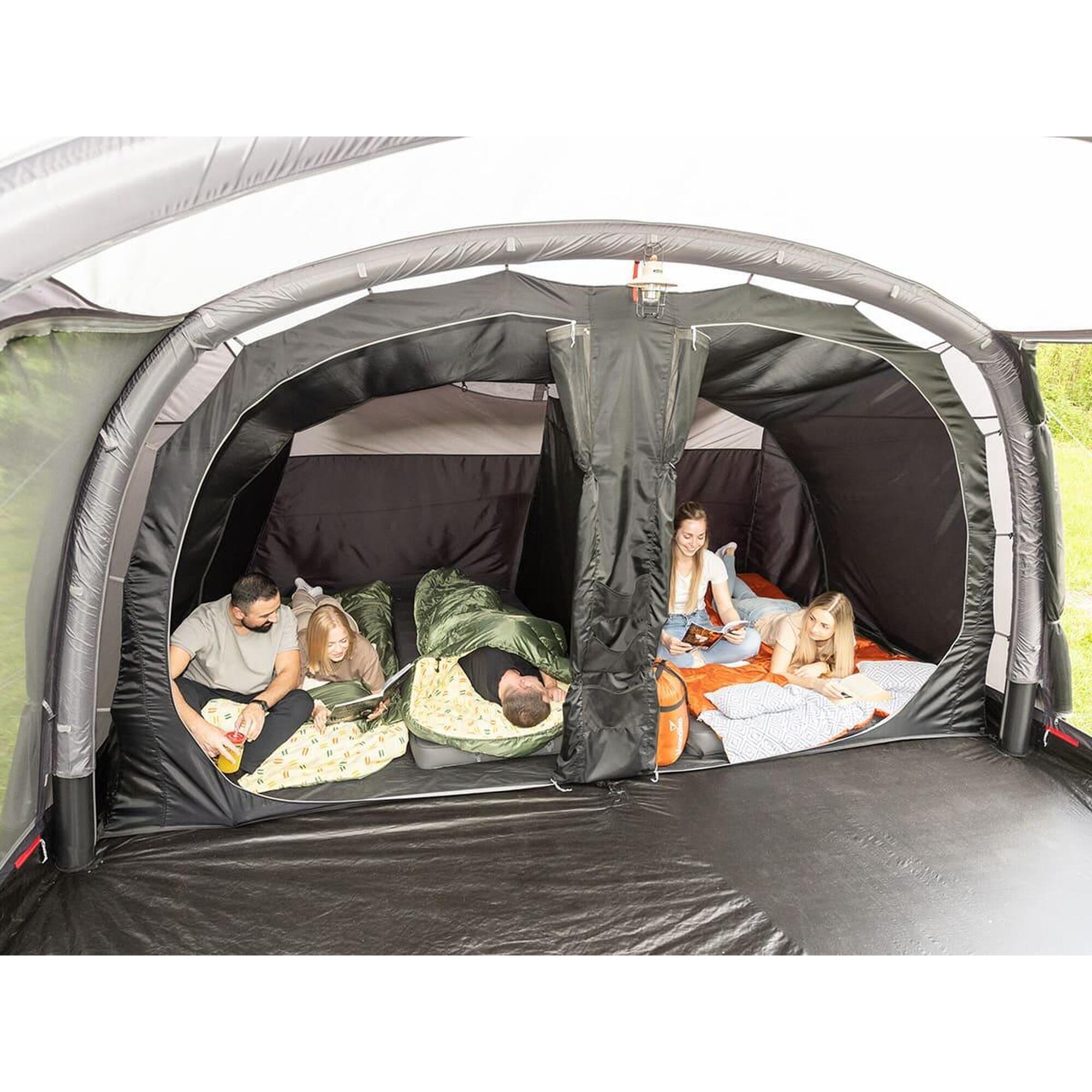 tenda-6-posti-campeggio-800tgp-1.jpg Tenda da campeggio familiare gonfiabile Timola 6 Air Protect tettoia - immagine 1