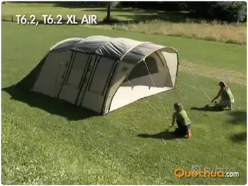 tenda-6-posti-quechua-384zbl.png Tenda QUECHUA T6.2 XL 6 posti 10 mq 5,7 x 4,2 m Sports In vendita a Modena - immagine 1