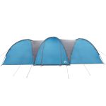 Tenda da Campeggio a Cupola per 8 Persone Blu Impermeabile vidaXL | Leroy Merlin