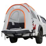 VEVOR Tenda per Camion Pick up da Campeggio Strati Doppio Spazio Interno 200 x 165 x 170 cm, Tenda Posteriore per Auto Camion Pick up Pieghevole ...