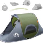 Night Cat Tenda Pop Up 1 Posto : Montaggio Rapido Impermeabile Picnic | Pieghevole Compatto Facile Da Riporre Dimensioni Ridotte Grande Stabilità Picchetti Inclusi : Amazon.it: Sport e tempo libero