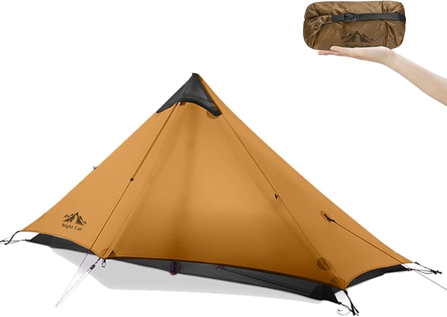 tenda-da-campeggio-1-posto-762tui-1.jpg Night Cat Tenda Da Campeggio per 1 Posto: Tende Ultraleggera Impermeabile per Trekking Camper : Amazon.it: Sport e tempo libero - immagine 1