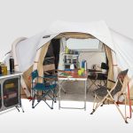 Tenda campeggio gonfiabile AIR SECONDS 4.2 FRESH&BLACK | 4 POSTI | 2 CAMERE | Decathlon