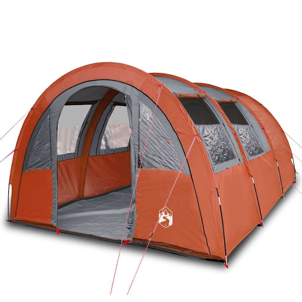 tenda-da-campeggio-per-4-persone-618ane-1.jpg vidaXL Tenda da Campeggio a Tunnel per 4 Persone Arancione | vidaXL.it - immagine 1
