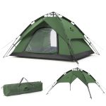 Tenda da campeggio pop up per 4 persone