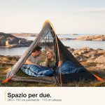 Trinordic Tenda Leggera 1 2 Persone – Tunnel Arco Singolo, 1,7 kg Peso Minimo, 3000 mm Impermeabile, Verde Oliva : Amazon.it: Sport e tempo libero
