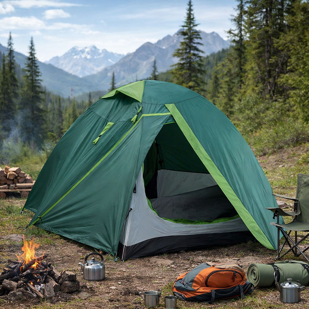 tenda-per-2-persone-469yie-1.jpg Tenda per 2 persone, tenda a cupola, L 290 cm - immagine 1