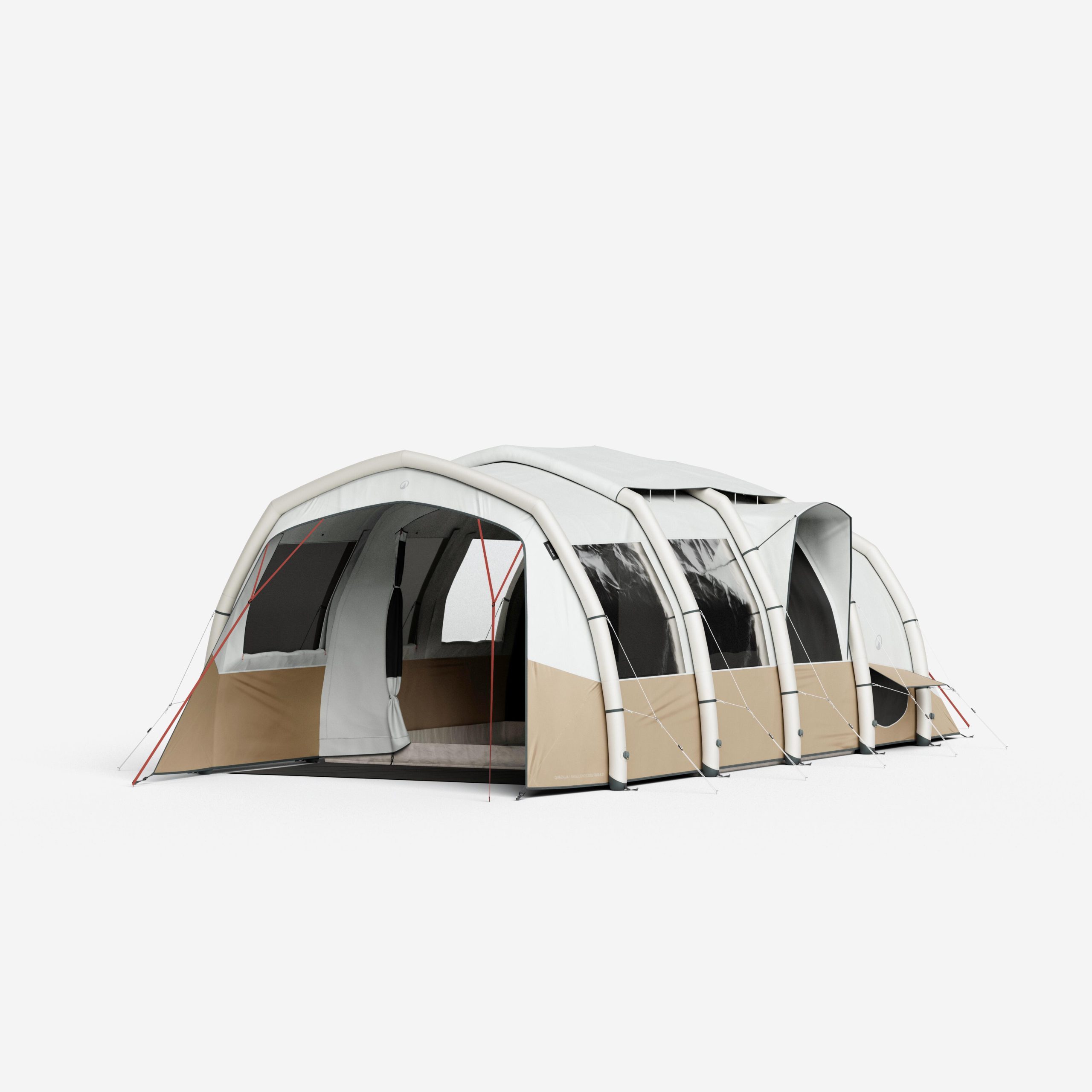 tenda-per-4-persone-decathlon-369uvs-1.jpg Tenda gonfiabile campeggio AIRSECONDS 4.2 XXL FB | 4 posti 2 camere - immagine 1