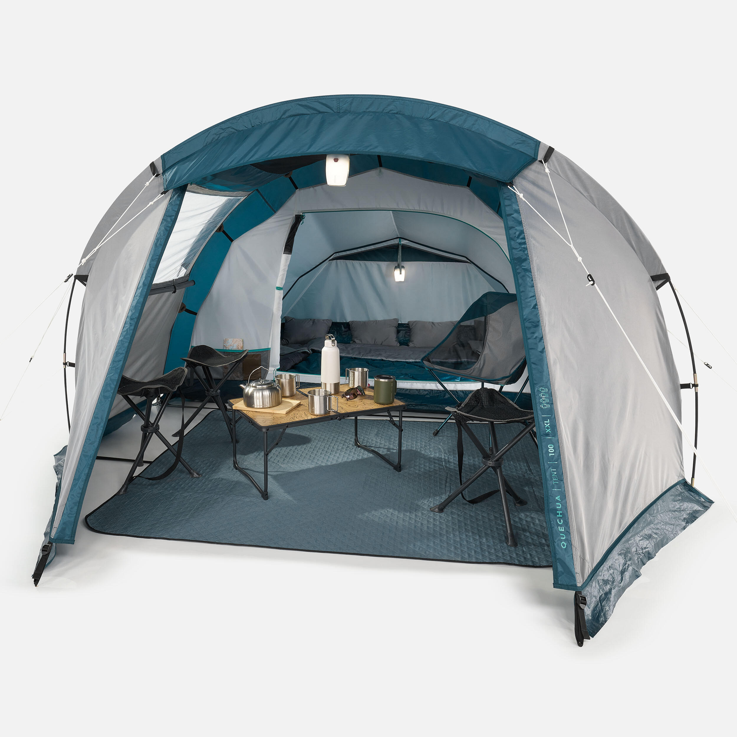 tenda-per-4-persone-decathlon-372trr-1.jpg Tenda campeggio MH100 XXL 4 persone - immagine 1