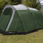 Tenda a tunnel Outwell Earth 5 Plus per 5 persone verde scuro