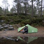 Tenda da trekking per bicicletta moto ad arco singolo Nevis 200 2 persone