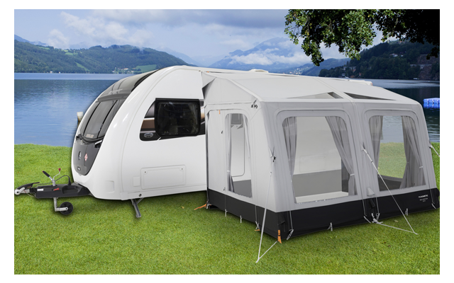 tenda-per-roulotte-035uut.png Veranda gonfiabile Dometic Rally Air Tour 200 S per roulotte e camper 2 metri - immagine 1