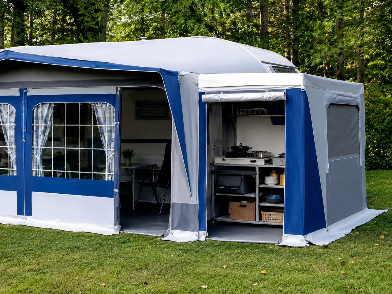 tenda-per-roulotte-677gpj-1.jpg Veranda roulotte e camper su misura, riparazione e camera laterale su misura - immagine 1